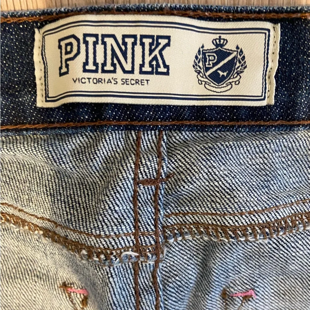 Pink Victoria Secret Boot Jeans Size 4R - Picture 4 of 14